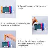 5ml bottom-fill perfume bottle aluminum perfume bottle customized color