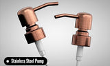 Antique Copper Finish Stainless Steel Shampoo Lotion Pump For Hotel CB-10E