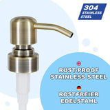 Antique Brass Finish Stainless Steel Shampoo Lotion Pump CB-10F