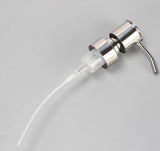 28/400 Silver Mirror Polished Foam Soap Dispenser Liquid Dispenser Lotion Pump FP-07A