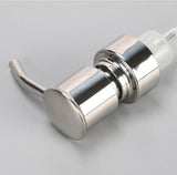 28/400 Silver Mirror Polished Foam Soap Dispenser Liquid Dispenser Lotion Pump FP-07A