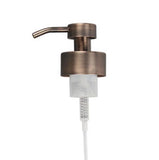 Coffee Color Cutomized Color 45/400 Big Metal Plastic Stainless Steel Foaming Dispenser Pump FP-45K