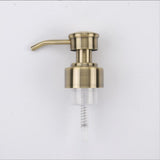 Antique Brass Finish Stainless Steel Foam Dispenser Pump
