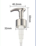 Metal Liquid Soap Pump, Zinc Alloy and Stainless Steel Nickel Pump Soap Dispenser CB-11