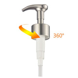 Metal Liquid Soap Pump, Zinc Alloy and Stainless Steel Nickel Pump Soap Dispenser CB-11