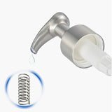 Metal Liquid Soap Pump, Zinc Alloy and Stainless Steel Nickel Pump Soap Dispenser CB-11