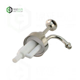 33mm thread Dispenser Bottle Pump Soap, Stainless Steel Liquido Soap Pump Satin Nickel CB-13