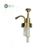 33mm thread Dispenser Bottle Pump Soap, Stainless Steel Liquido Soap Pump Satin Nickel CB-13