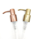 Short Neck Soap Dispenser Pump, Chrome Plated Soap Pump Shampoo Pump CB-16