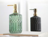 European Style High Quality Glass Soap Dispenser for Hotel