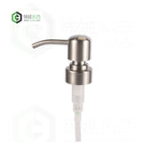 Satin Brushed Silver Stainless Steel Liquid Soap Dispensering Pump 28/400 CB-10B