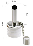 Stainless Steel Oil Pourer with A Stainless Steel Cap