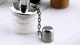 Stainless Steel Oil Pourer with A Stainless Steel Cap